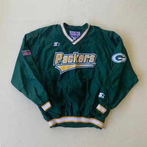 Vintage 90s Starter Green Bay Packers Pullover